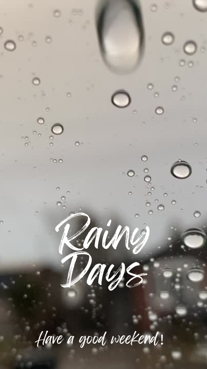 Gray White Minimalist Video Rails Sound Rain Quote Your Story
